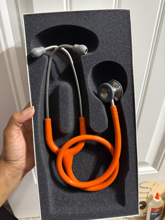 Littmann Other - Littman Pediatric Orange Stethoscope - Silver Chestpiece